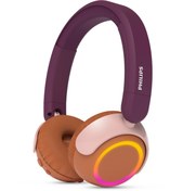 Resim Philips TAK4200MP/00 Kablosuz Kulak Üstü Çocuk Kulaklığı - Macenta Mor 