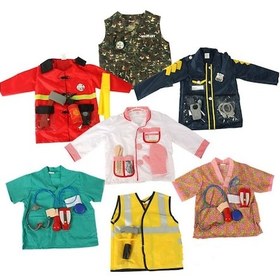 Resim Cadılar Bayramı Kostümü Çocuk Rol Yapma İtfaiyeci Kostümü Oyun Evi Festivali Performans Giyim Tek Parça Yaşam 