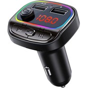 Resim Araç Fm Transmitter Bluetooth Usb Mp3 Sd Kart C21 