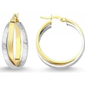 Resim Sembolgold Altın İtaly Halka Küpe 3,35 Gr 