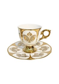 Resim Acar Sudedi Home Reina 6 Kişilik Porselen Kahve Fincanı Takımı - 90 Ml Renkli 