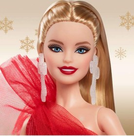 Resim Barbie 2024 Mutlu Yıllar Bebeği - Sarışın HRM61 