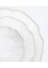 Resim Maxx Doria Hexa Gold 12 Kişilik 58 Parça Yemek Takımı Pa2106 Beyaz 