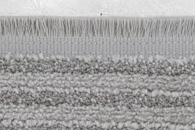 Resim KANYON BUKLELİ MAKİNE HALISI, GRİ, 100X200, 4908E 