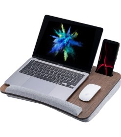 Resim Hype Store Vigo Wood - LS011 Minderli 13" ve 15.6" Laptop Sehpası 