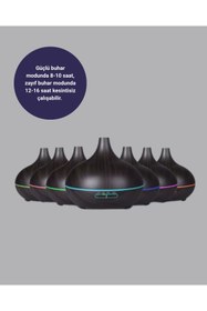 Resim shopwave 550 ml Büyük Su Hazneli Ultrasonik Nemlendirici ve Aromaterapi Difüzörü 