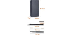 Resim 91 Parça Bilgisayar Gözlük Saat Telefon Elektronik Tamir Tornavida Seti Özel Katlanır Kutulu 