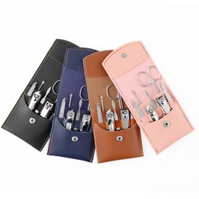 Resim 7 Adet Manikür Seti Kişisel Bakım Tırnak Makası Seti Lüks Manikür 7 In 1 Profesyonel Pedikür Seti Bakım Seti Erkekler İçin Noel Eşi Erkek Arkadaş Ebeveynler Kadınlar Yaşlı Hasta Tırnak Bakımı 