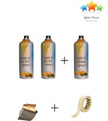 Resim Yıldız Ticaret Jant Boyama Seti̇ (akri̇li̇k Gümüş Gri̇) 