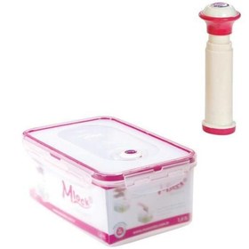 Resim Geseus Moon Star Vakumlu Hava Geçirmez Saklama Kabı 1,60 Lt+pompa-mvac182 