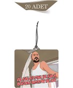 Resim 1001MODEL Gözünü Seveyim Be Abi Komik Tasarımlı 20'li Oto Kokusu ve Oto Aksesuarı 