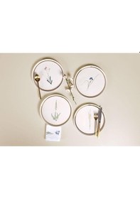 Resim Porland Botanical 21cm 4'lü Pasta Takımı 04alm007234 