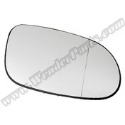 Resim Mercedes W168 C208 Ayna Camı Sağ Elekt Isıtmalı Asferik 1998-04 Wender A2088101021 