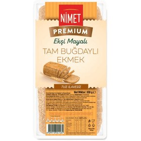 Resim Nimet Tuzsuz Ekşi Mayalı Tam Buğday Ekmeği 330 G 