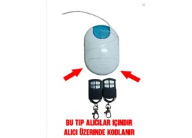 Resim Wicom Otomatik Kepenk Kumandası Uyumlu Model Powerate Özellikli Kumanda 