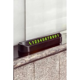 Resim Ucuz Tekno Numaralık Araç Içi Araba Araç Park Numaratör Telefon Numarası Yazma 