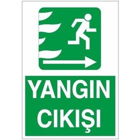 Resim Yangın Çıkışı Sağ Ok 