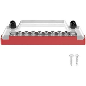 Resim Challenger Kırmızı 12v Otomatik Anahtarlı Deniz Güç Dağıtım Terminal Kutusu Kapaklı Set 