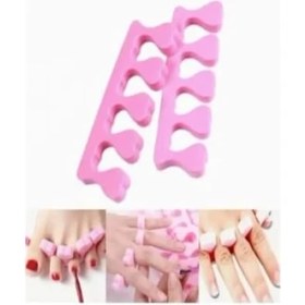 Resim Mena Rise Tineke Parmak Ayırıcı Sünger Manikür Pedikür Aparatı 5 Adet 