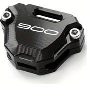 Resim Hightower Z900 Black 900 Mowok Alüminyum Alaşım Anahtar Kılıfı Zincirli Motosiklet Aksesuarı 