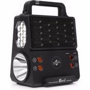 Resim FEPE FP-05-W-S-L Solar Panelli FM Radyo Bluetooth Hoparlör Işıldak Paleon