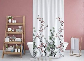 Resim Jackline Banyo Duş Perdesi 7766 Tek Kanat 1x180X200 