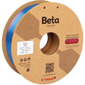 Resim Beta Filament Beta PLA-Magic Silk Blue-Red 
