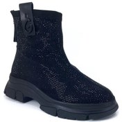 Resim Guja 442 24kb Kadın Sneaker Günlük Bot Siyah Siyah 