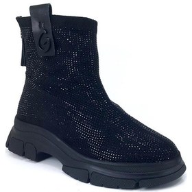 Resim Guja 442 24kb Kadın Sneaker Günlük Bot Siyah Siyah 