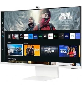 Resim Samsung M8 M80C LS32CM801UUXUF 32 3840X2160 60Hz 4ms HDMI Type-C HDR10+ Akıllı LED Monitör 