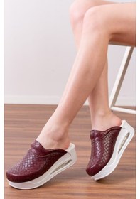 Resim Blum Sabo Terlik Bordo Air Max Ortopedik Ve Anatomik Sabo Terlik Bordo 