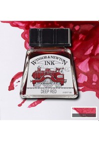 Resim Winsor&Newton Ink Çizim Mürekkebi 14 Ml 227 Deep Red 