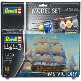 Resim Revell Model Set 1:450 HMS Victory Gemi 65819 