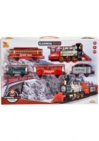 Resim Belle Fusion Mey Ithalat® 1553 Klasik Tren Seti Sesli ve Işıklı 22 Parça 