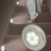 Resim CYCG Hareket Sensörlü Işık Otomatik Açma/Kapama, Pil ile Çalışan Dolap, Merdiven, Koridor Aydınlatması - Enerji Tasarruflu LED, İç Mekan Kullanımı için Kolay Kurulum - Ev, Ofis, Banyo, Garaj için İdeal - Elektronik Parçalar Dahil (Piller Dahil Değildir) - Yerden Tasarruf Sağlayan Tasarım, Dolap Aydınlatması, Minimalist Aparat, Dayanıklı Plastik, Akıllı Ev Cihazı, Küçük Alan Çözümleri 