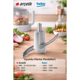 Resim K 1631/K 1630 Hazne Içi Bıçak Doğrayıcı Rondo Bıçağı 