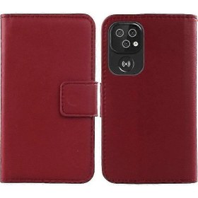 Resim Hakiki Deri Kılıf Doro 8100-8110 - 8100 Plus 6.1" Premium Kapaklı Kılıf Koruyucu Deri Cüzdan Çok Renkli 