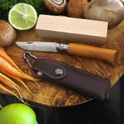 Resim Açık Dağcılık Yemek Bıçağı Kılıfı, Giyim Kemeri Taşınabilir Kılıf Koruyucu Kılıf, Kamp Aksesuarı 