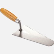 Resim Dekor Beyaz Tuğla Malası 22 cm Ahşap Sap 