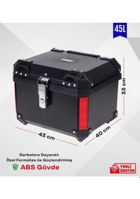 Resim Motosiklet Arka Çanta Karbon Desen Aliminyum Pro-x 45 Litre Motor Çantasımotosiklet Arka Çanta Karbon Desen Aliminyum Pro-x 45 Litre Motor Çantasımotosiklet Arka Çanta Karbon Desen Aliminyum 45 Litre Pro-x Motor Çantası Siyah 