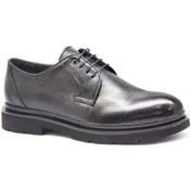 Resim Cem Pekşen Blackheart 2525 Siyah Deri Erkek Günlük Casual Ayakkabı Siyah 