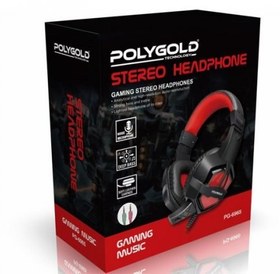 Resim Polygold Pg-6965 Oyuncu Kulaklık (çift Jacklı) 