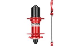 Resim Arc MT-005 Bisiklet Arka Bisiklet Jant Göbeği 32 Delik Kırmızı 