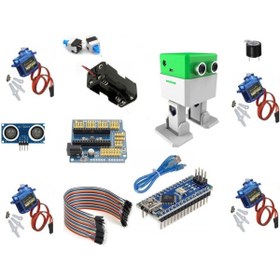 Resim Genel Markalar Yenilik Sever Otto Robot Kiti Bluetooth'lu,Telefon kontrollü 