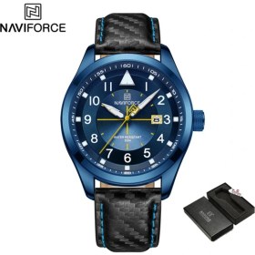Resim Hanyang NF8022-BEBE-BOX Navıforce 2022 Yeni Erkek Izle Top Marka Lüks Moda Bilek Izle Erkekler Için Su Geçirmez Aydınlık Spor Kuvars Saat Relojes Hombre (Yurt Dışından) 