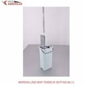Resim Mopexa Haffner Mop Temizlik Kova Seti 3 Farklı Su Bölmesi 