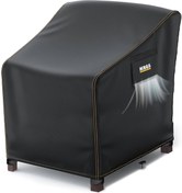 Resim Genel Markalar Haegs Tek Kişilik Bahçe Koltuk Örtüsü, Koruma Kılıfı, Su Geçirmez Açık Hava Bahçe Mobilya Kılıfları, 