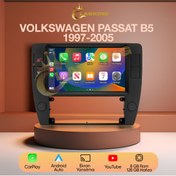 Resim ClasKing VOLKSWAGEN PASSAT B5 1997-2005 ARASI UYUMLU 8GB RAM 128GB HAFIZA ANDROİD CARPLAY MULTİMEDİA 