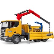 Resim Eco Lounge Bruder Scania 560R Vinçli Şantiye Kamyonu BR03551 
