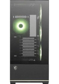 Resim Msı Mag Pano 110r Pz 4x120mm Argb Fanlı Atx Siyah Gamıng Kasa 